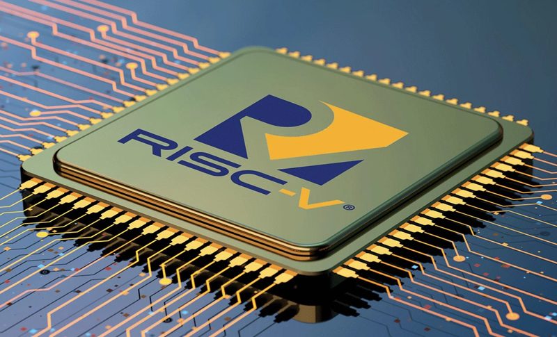 RISC-V architecture diagram showcasing the open-source approach to processor design