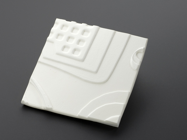 Shape-memory polymer foam that transforms when heated—imagine airplane wings that automatically adjust their shape for better fuel efficiency, or medical devices that unfold precisely inside your body. This sample from London's Science Museum represents materials that 'remember' multiple configurations and switch between them on command.